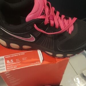 Nike Women's Air Max 95 PRM Black with Pink Accents